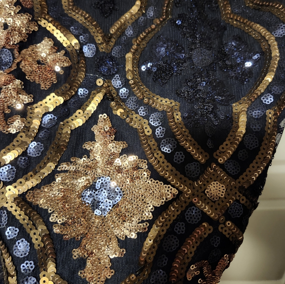 Nicole Miller Sequin Dress - Picture 3 of 7